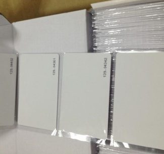 rfid white card